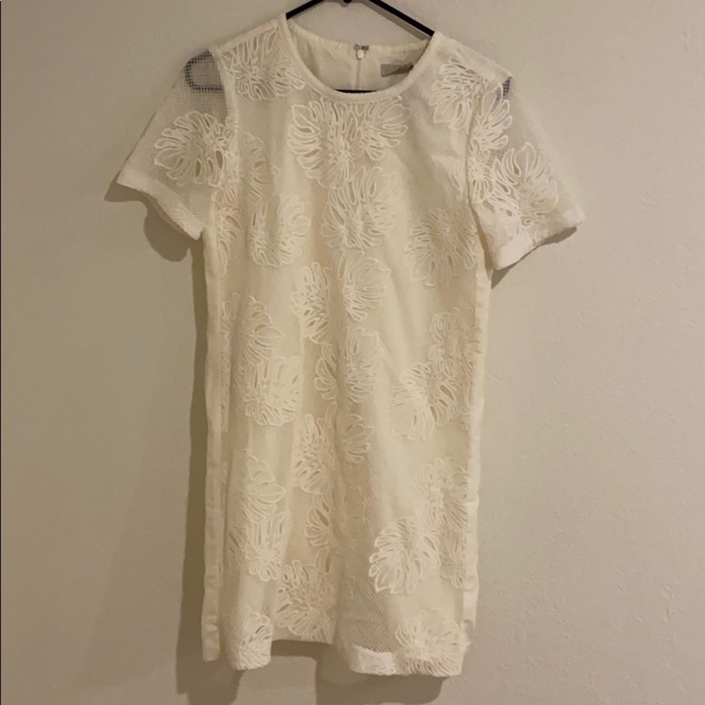 Ann Taylor little white dress XS